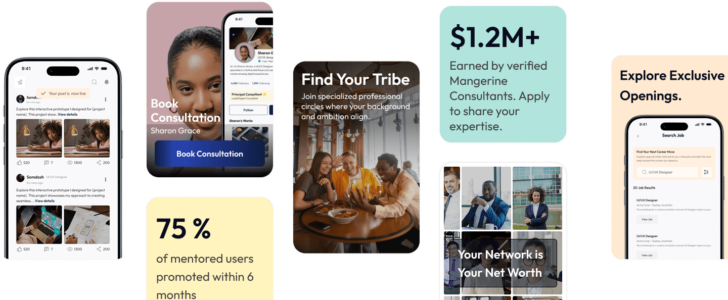 Mangerine app showcase